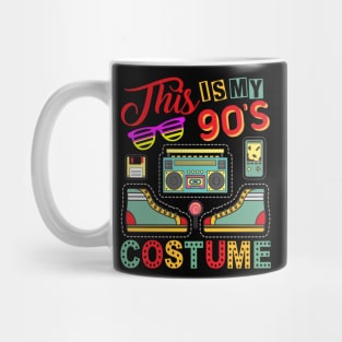 This Is My 90s Costume Shirt 1990s Retro Vintage 90s Party Mug